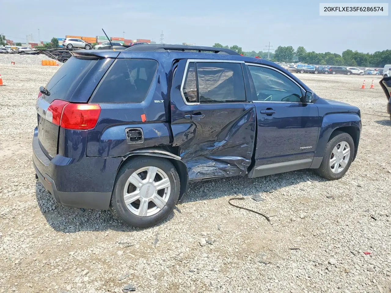 2015 GMC Terrain Slt VIN: 2GKFLXE35F6286574 Lot: 55826106
