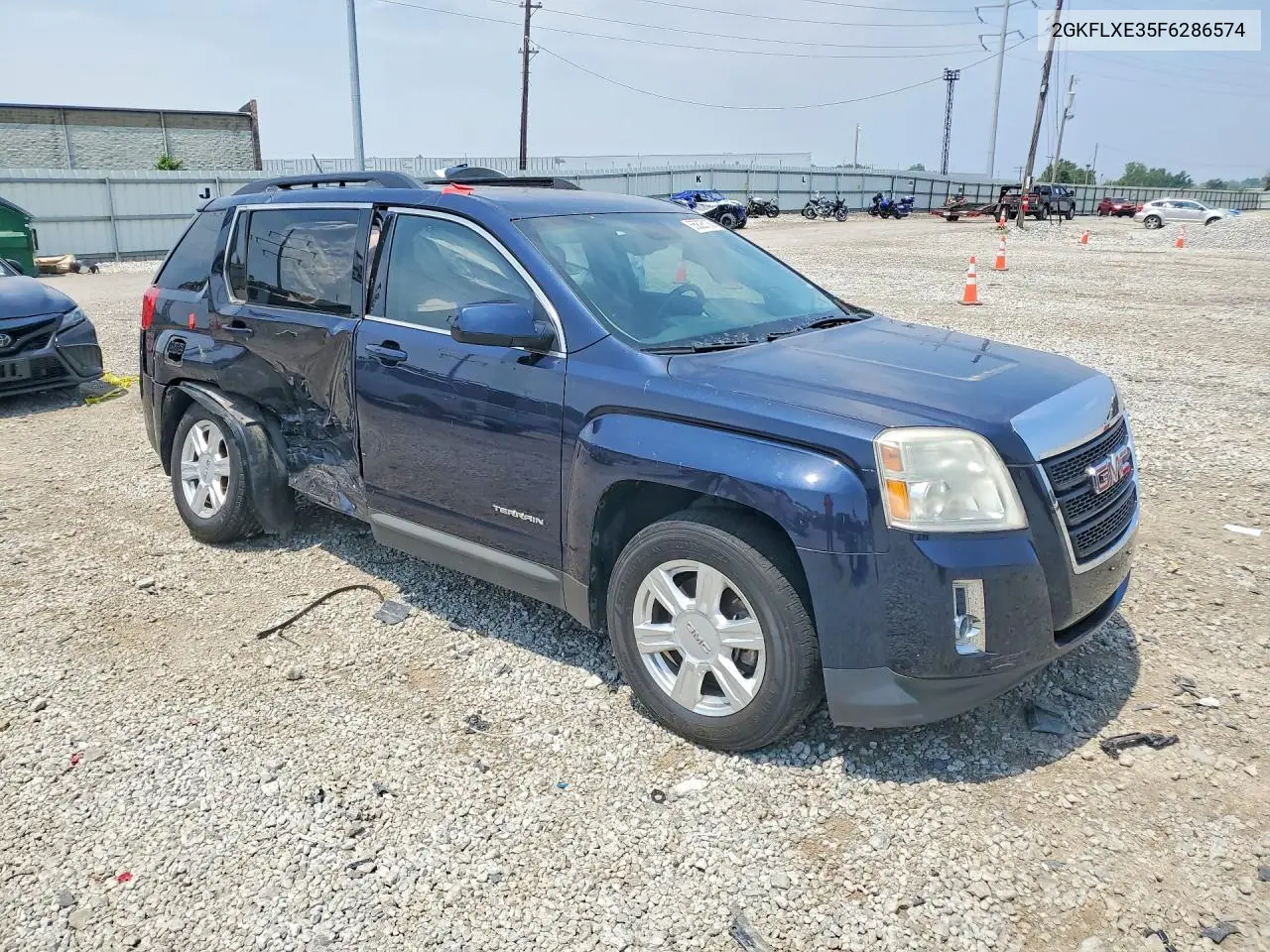 2015 GMC Terrain Slt VIN: 2GKFLXE35F6286574 Lot: 55826106