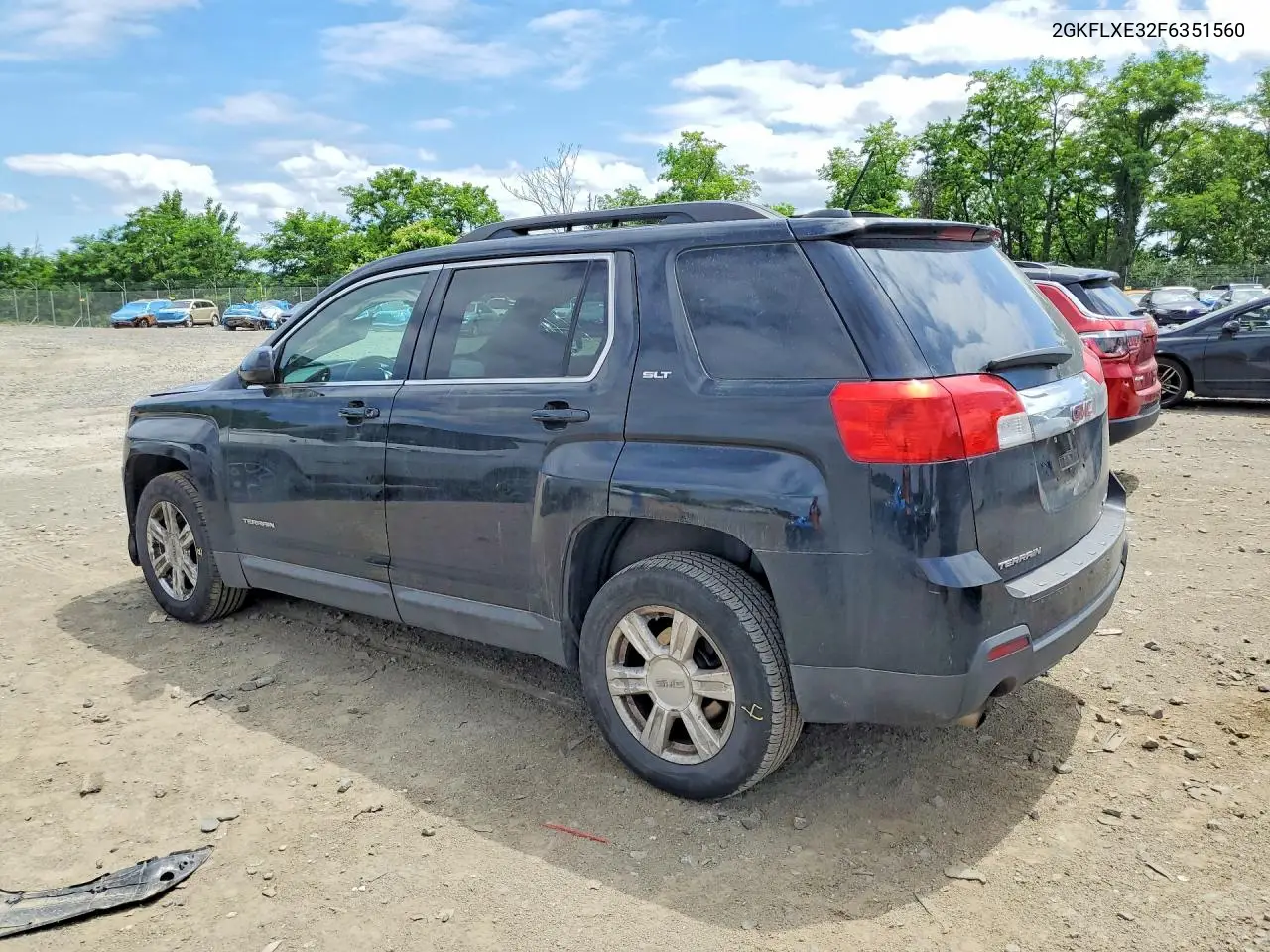 2015 GMC Terrain Slt VIN: 2GKFLXE32F6351560 Lot: 56245086