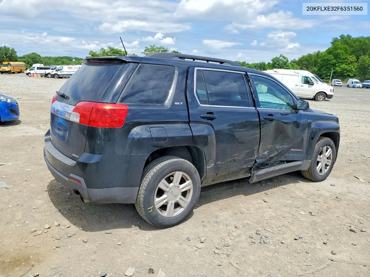 2015 GMC Terrain Slt VIN: 2GKFLXE32F6351560 Lot: 56245086