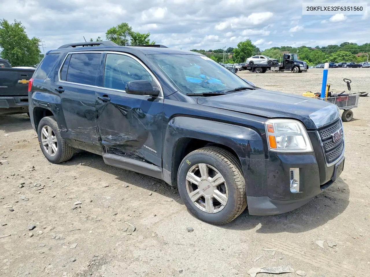 2015 GMC Terrain Slt VIN: 2GKFLXE32F6351560 Lot: 56245086