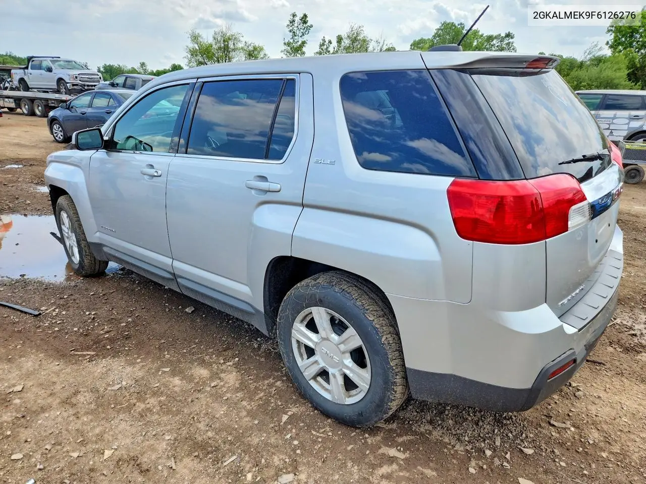 2015 GMC Terrain Sle VIN: 2GKALMEK9F6126276 Lot: 57021816