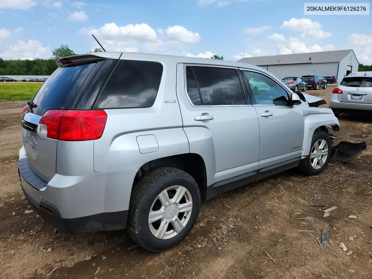 2015 GMC Terrain Sle VIN: 2GKALMEK9F6126276 Lot: 57021816