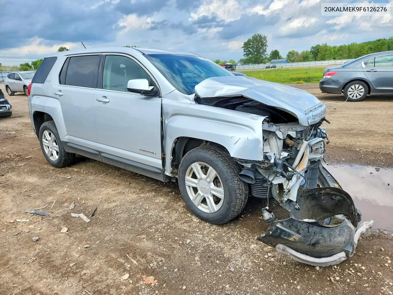 2015 GMC Terrain Sle VIN: 2GKALMEK9F6126276 Lot: 57021816