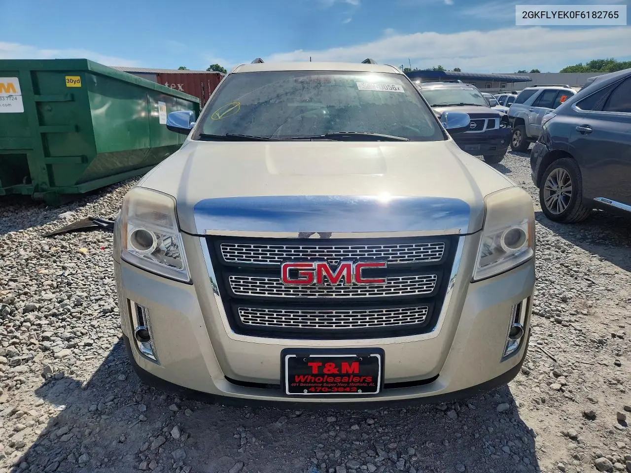 2GKFLYEK0F6182765 2015 GMC Terrain Slt
