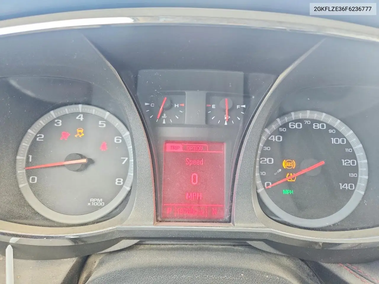 2015 GMC Terrain Denali VIN: 2GKFLZE36F6236777 Lot: 60795646