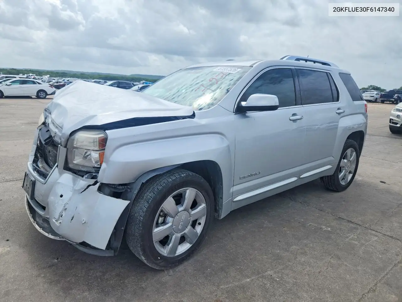 2015 GMC Terrain Denali VIN: 2GKFLUE30F6147340 Lot: 61557526