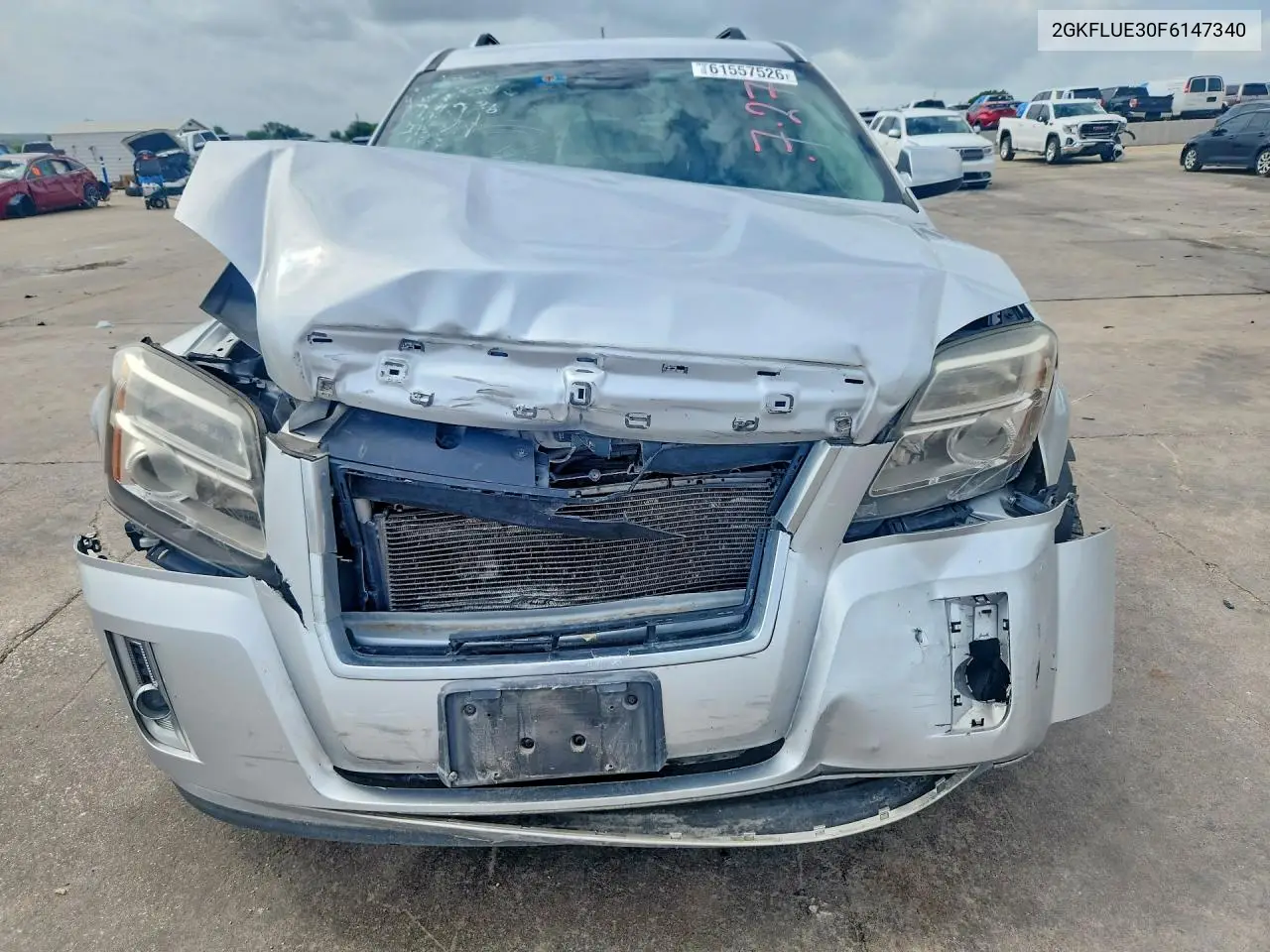 2015 GMC Terrain Denali VIN: 2GKFLUE30F6147340 Lot: 61557526
