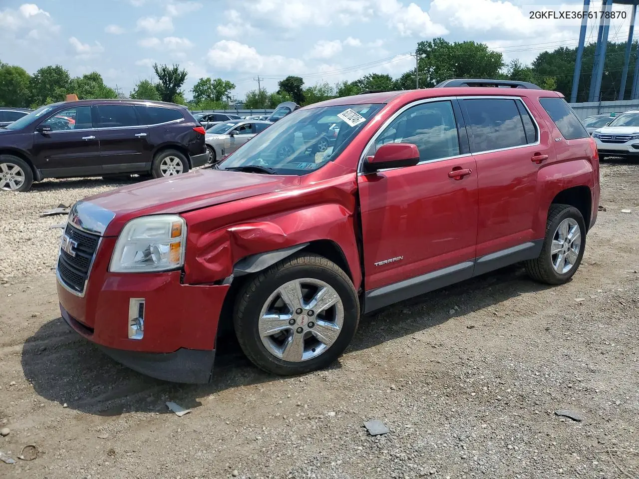 2015 GMC Terrain Slt VIN: 2GKFLXE36F6178870 Lot: 62078246