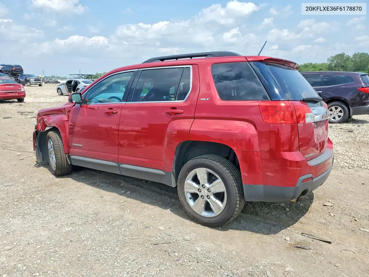 2015 GMC Terrain Slt VIN: 2GKFLXE36F6178870 Lot: 62078246
