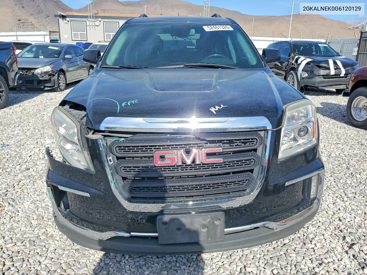 2016 GMC Terrain Sle VIN: 2GKALNEK0G6120129 Lot: 52401326