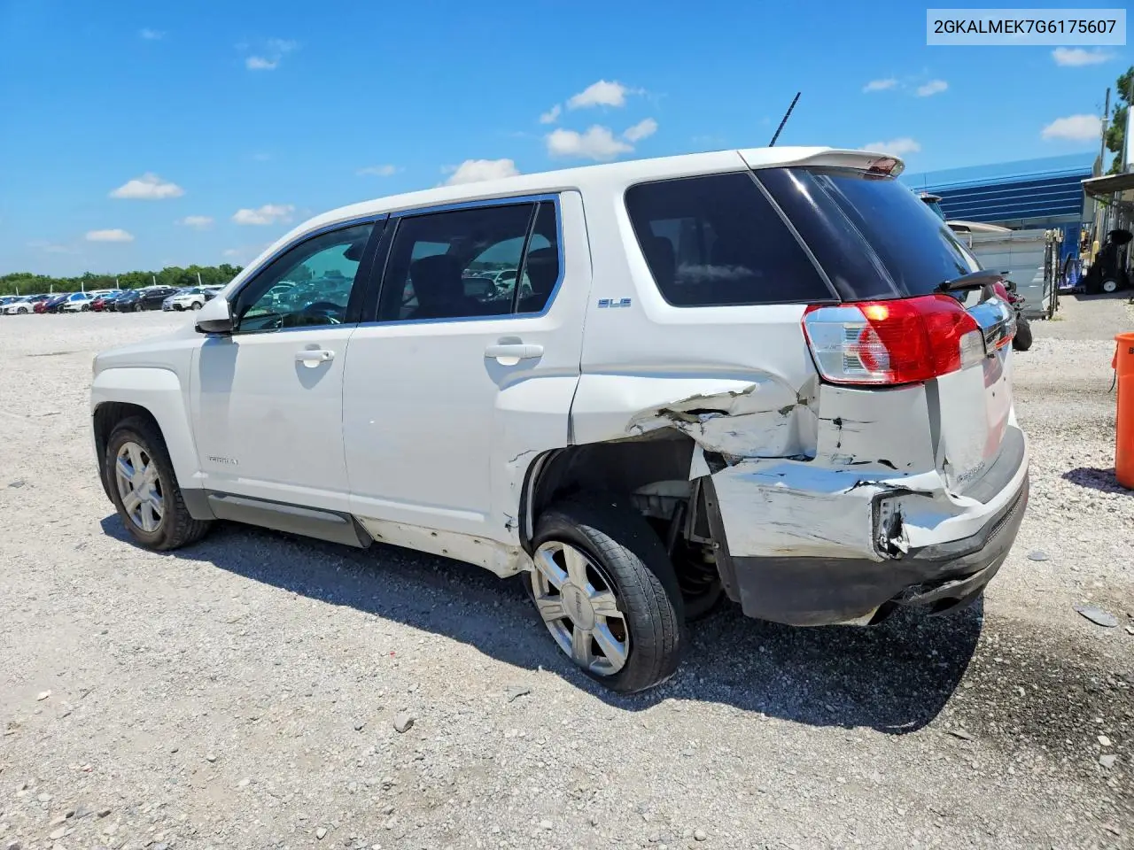 2016 GMC Terrain Sle VIN: 2GKALMEK7G6175607 Lot: 57921266