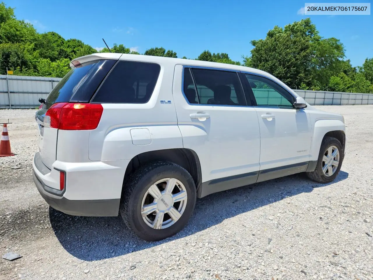 2016 GMC Terrain Sle VIN: 2GKALMEK7G6175607 Lot: 57921266