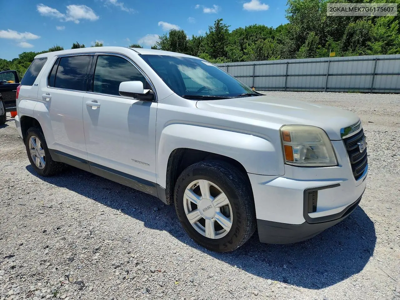 2016 GMC Terrain Sle VIN: 2GKALMEK7G6175607 Lot: 57921266