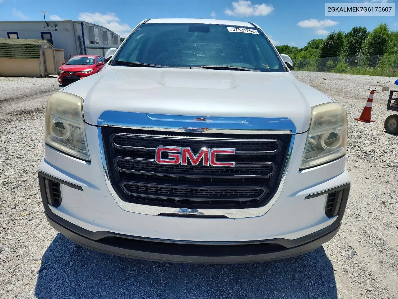 2016 GMC Terrain Sle VIN: 2GKALMEK7G6175607 Lot: 57921266