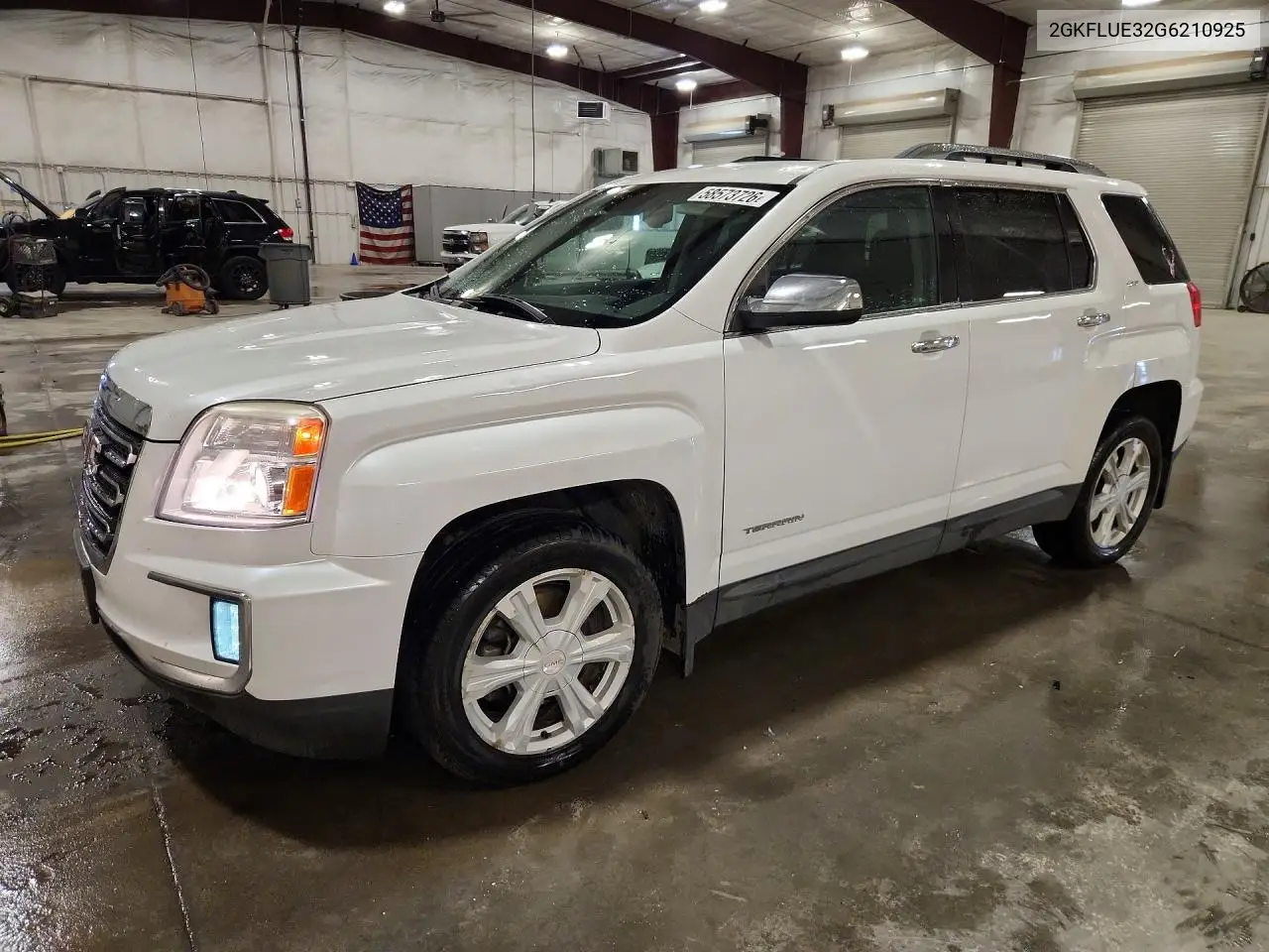 2016 GMC Terrain Slt VIN: 2GKFLUE32G6210925 Lot: 58573726