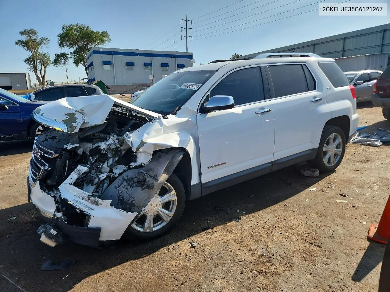 2016 GMC Terrain Slt VIN: 2GKFLUE35G6121267 Lot: 61060906