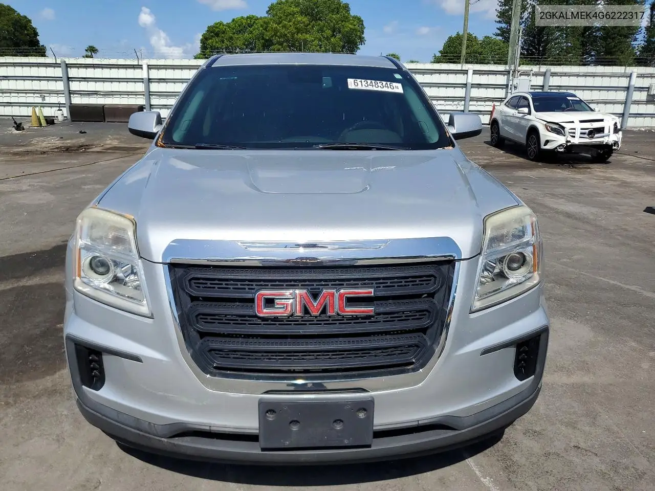 2016 GMC Terrain Sle VIN: 2GKALMEK4G6222317 Lot: 61348346