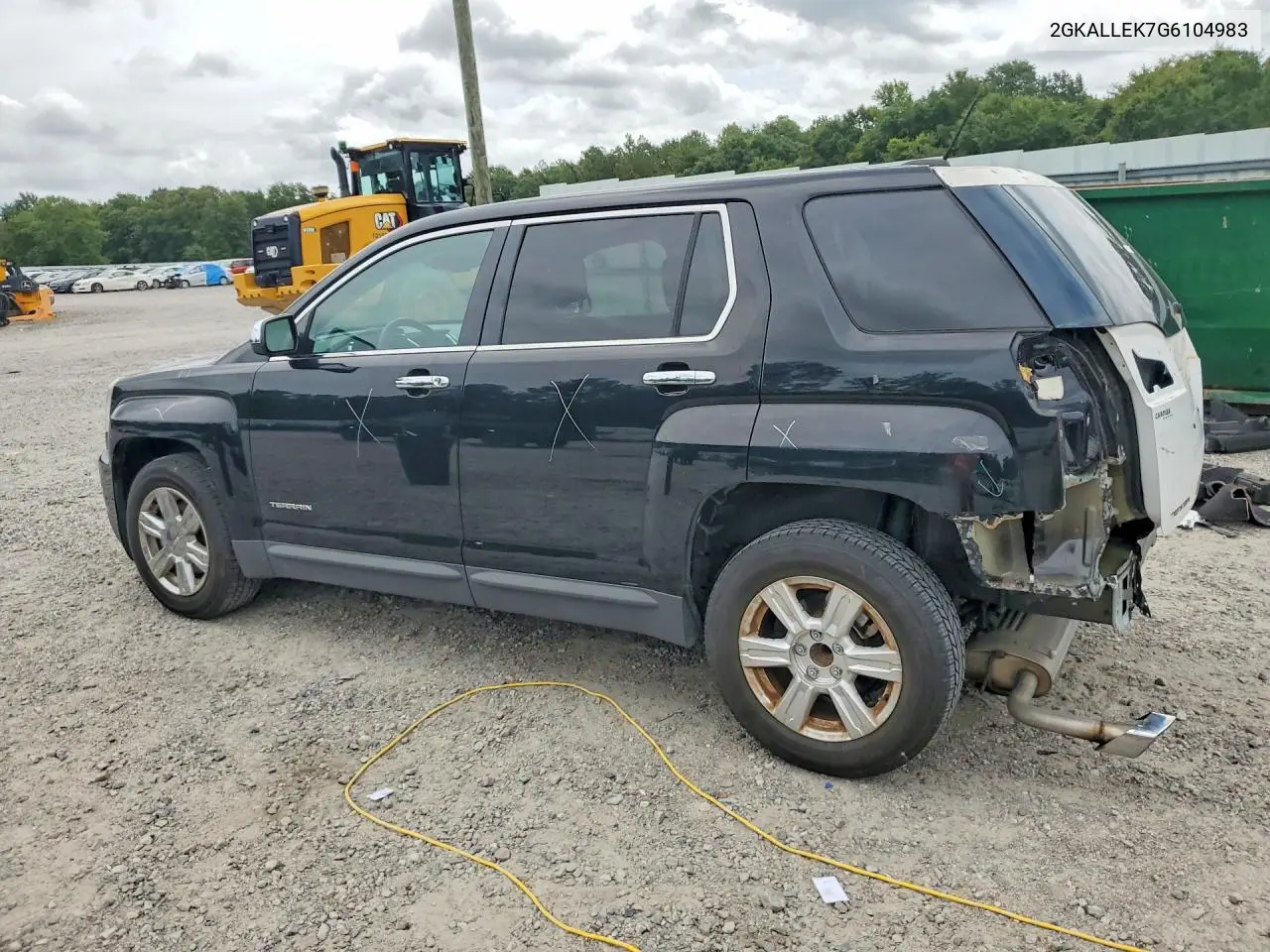 2016 GMC Terrain Sl VIN: 2GKALLEK7G6104983 Lot: 61704596
