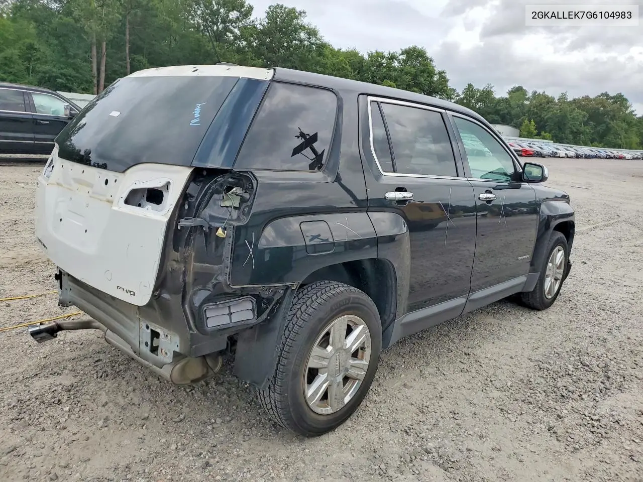 2016 GMC Terrain Sl VIN: 2GKALLEK7G6104983 Lot: 61704596