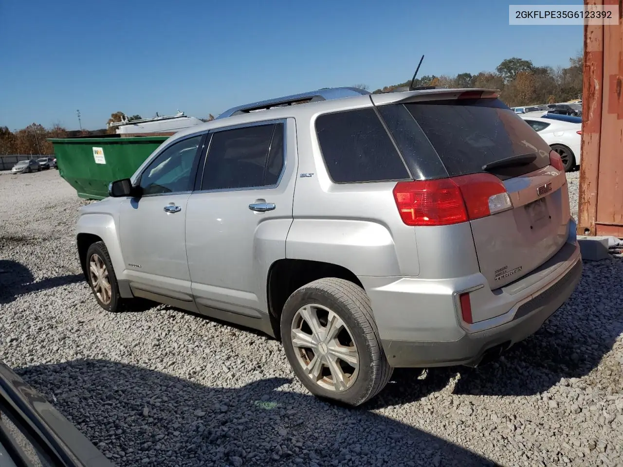 2GKFLPE35G6123392 2016 GMC Terrain Slt