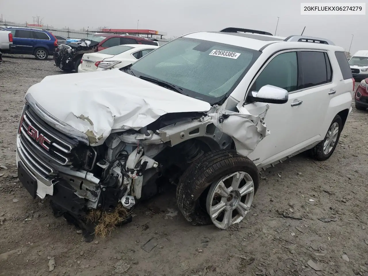 2GKFLUEKXG6274279 2016 GMC Terrain Slt