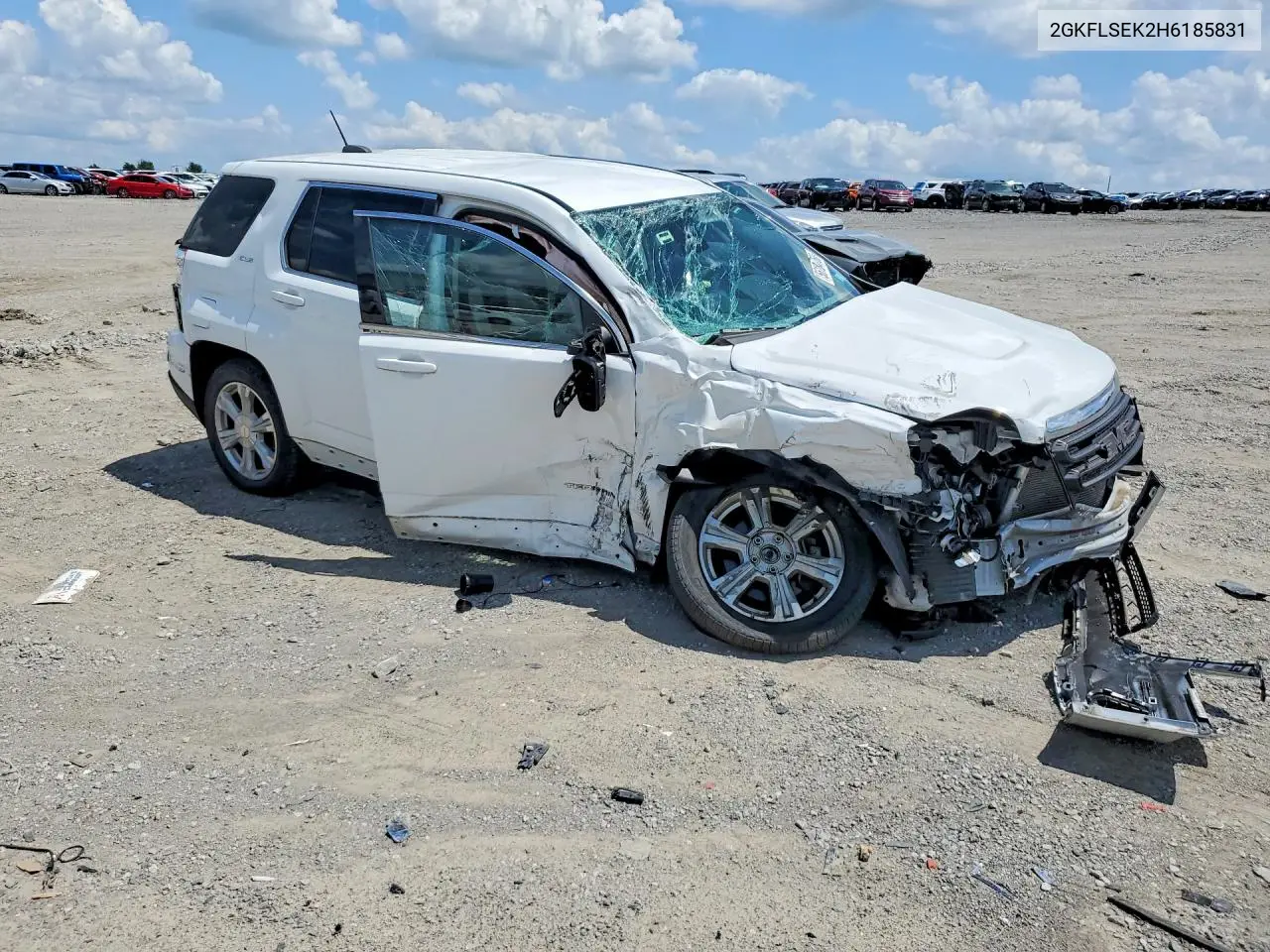 2017 GMC Terrain Sle VIN: 2GKFLSEK2H6185831 Lot: 56184766