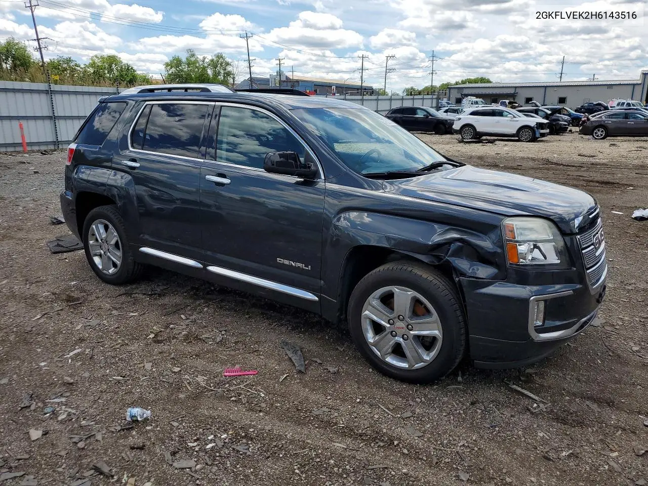 2017 GMC Terrain Denali VIN: 2GKFLVEK2H6143516 Lot: 57538476