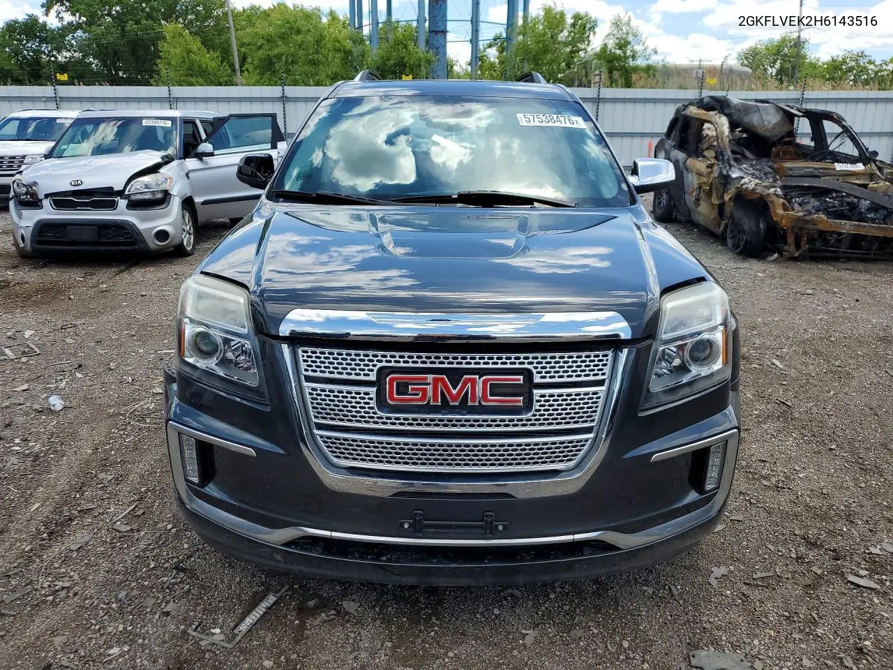 2017 GMC Terrain Denali VIN: 2GKFLVEK2H6143516 Lot: 57538476