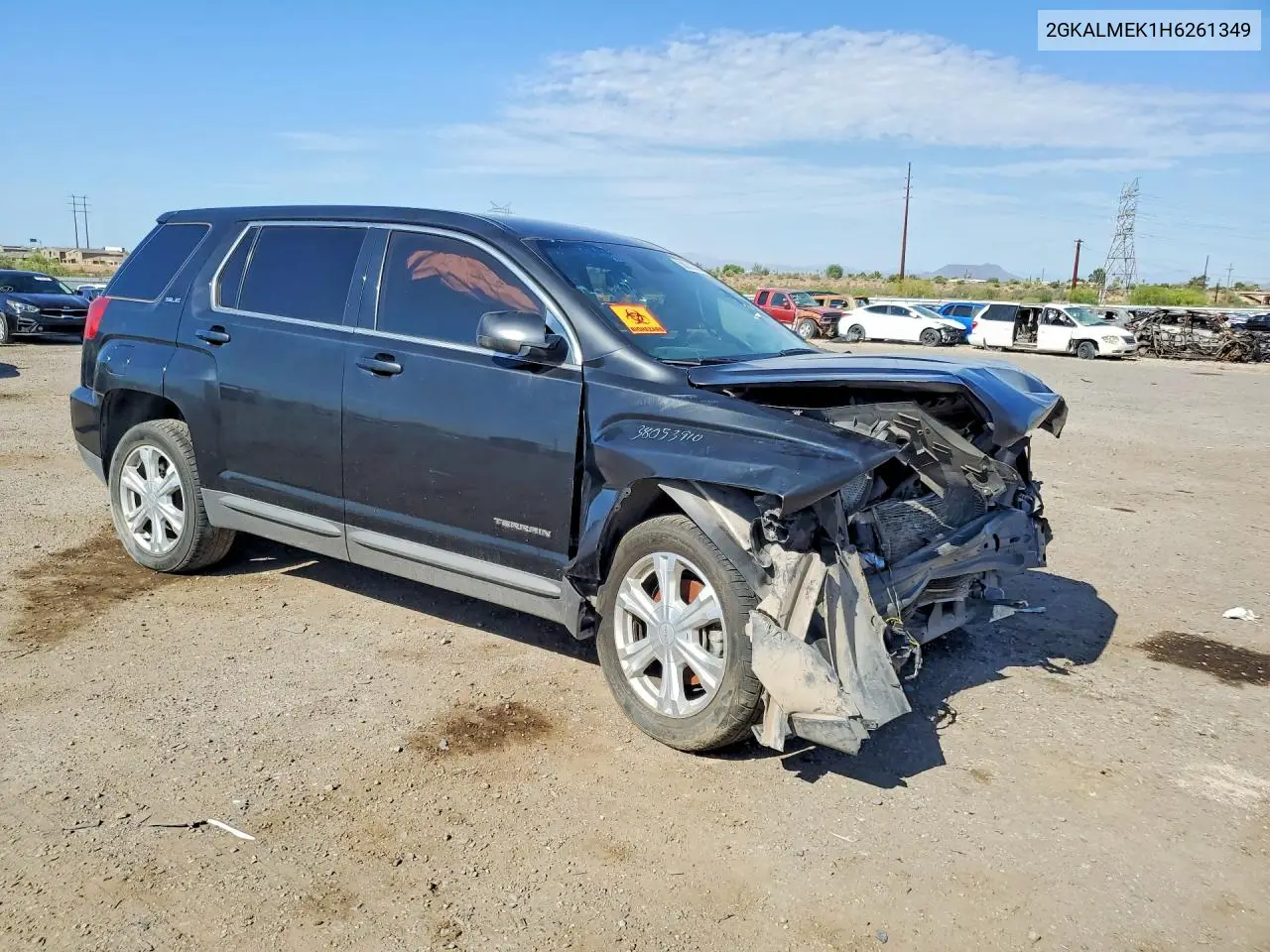 2GKALMEK1H6261349 2017 GMC Terrain Sle