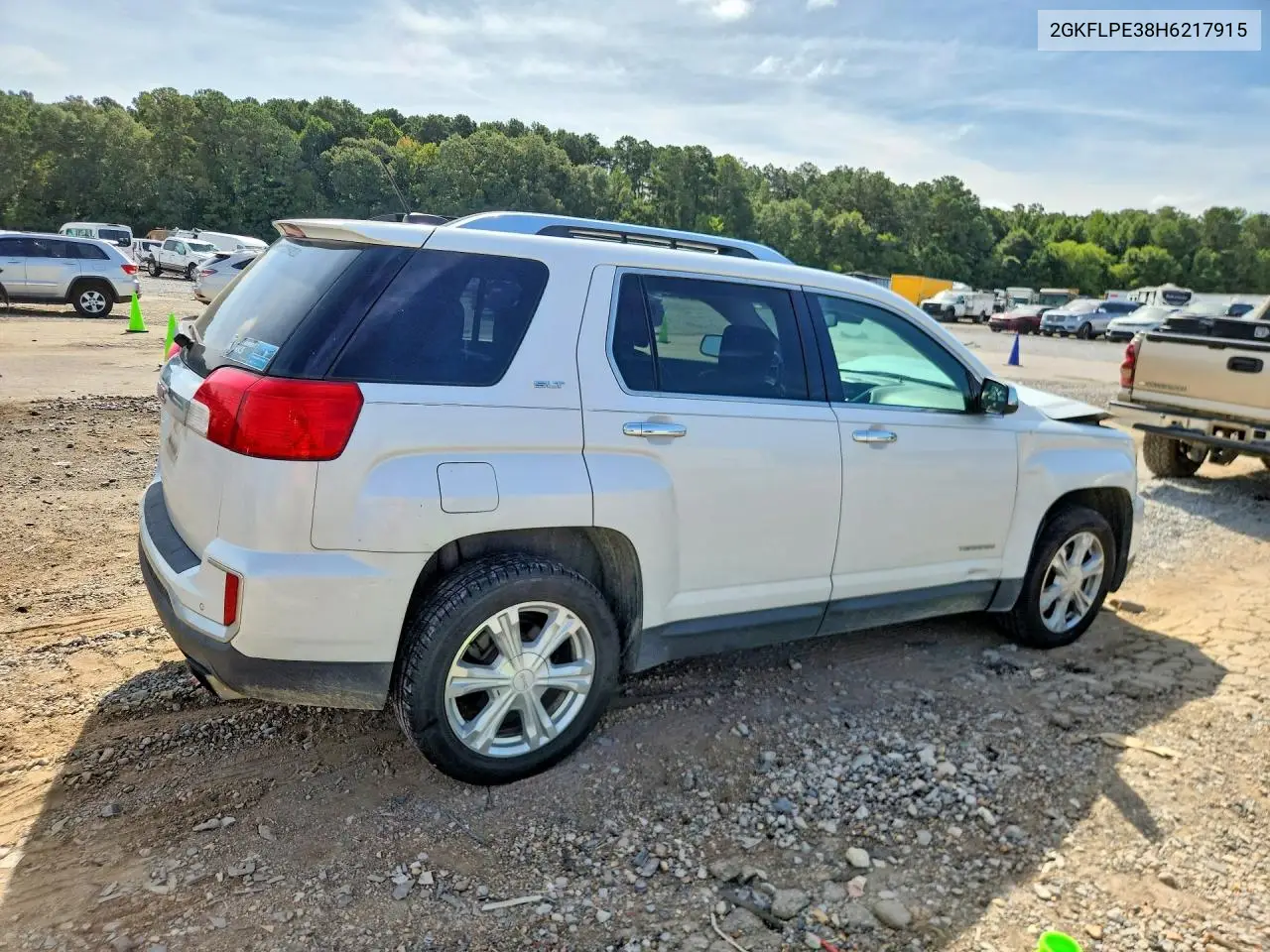 2017 GMC Terrain Slt VIN: 2GKFLPE38H6217915 Lot: 59332906