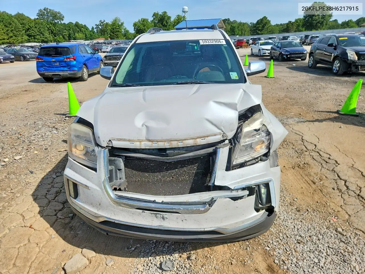 2017 GMC Terrain Slt VIN: 2GKFLPE38H6217915 Lot: 59332906