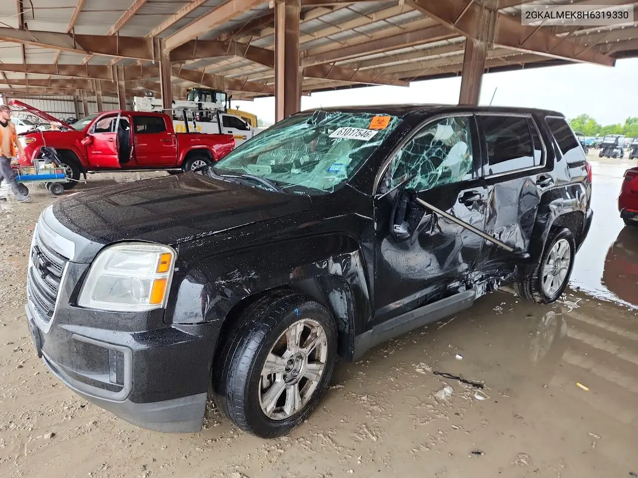 2017 GMC Terrain Sle VIN: 2GKALMEK8H6319330 Lot: 61017546