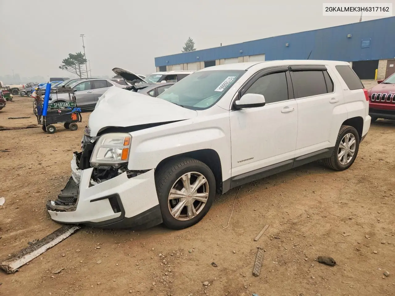 2017 GMC Terrain Sle VIN: 2GKALMEK3H6317162 Lot: 61126866