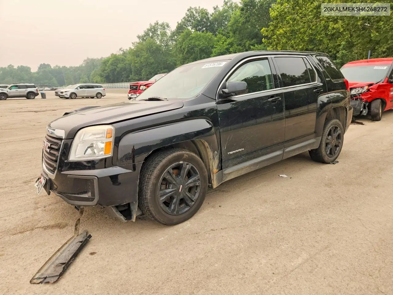 2017 GMC Terrain Sle VIN: 2GKALMEK5H6268272 Lot: 61576706