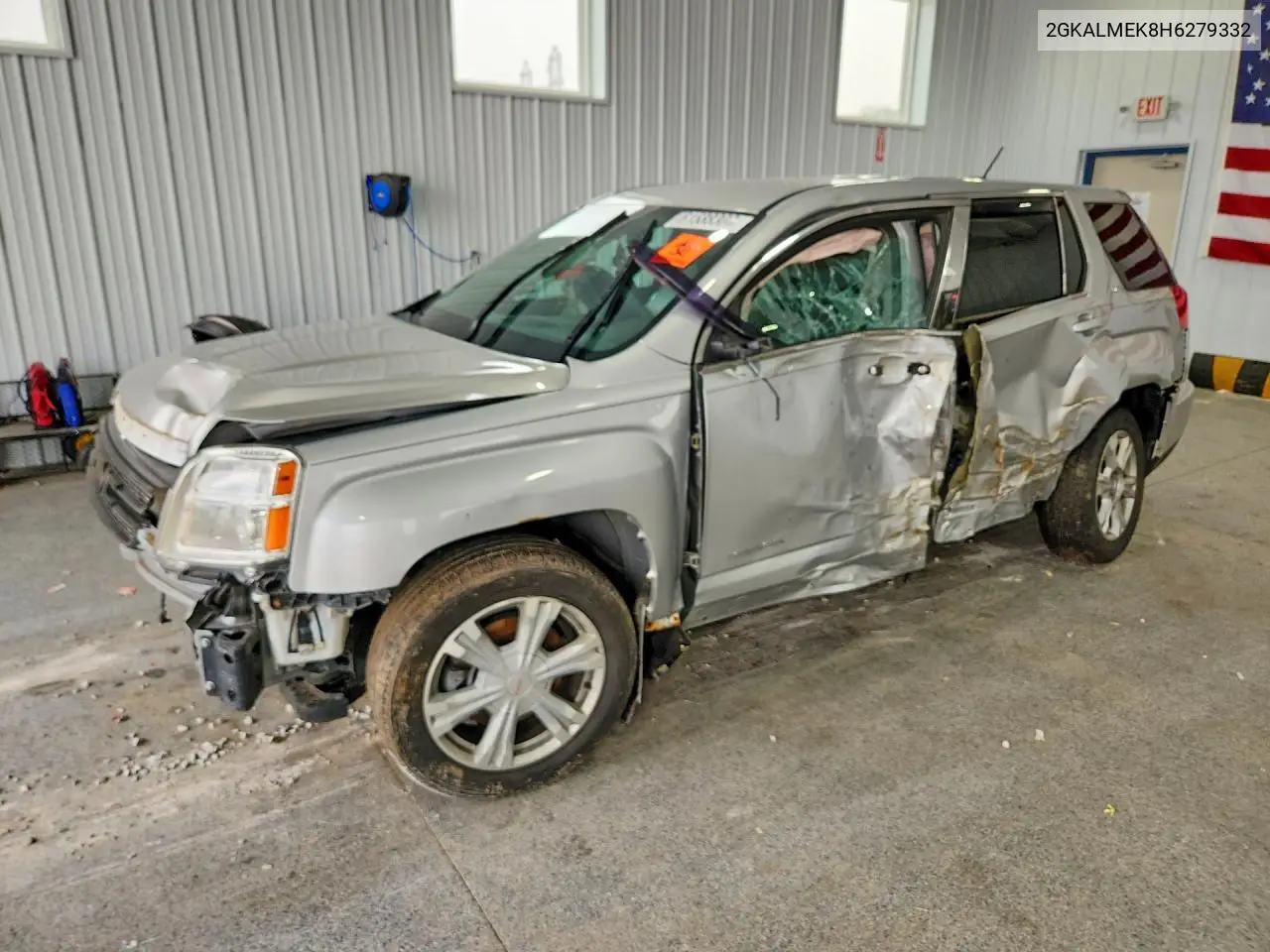 2017 GMC Terrain Sle VIN: 2GKALMEK8H6279332 Lot: 61588306