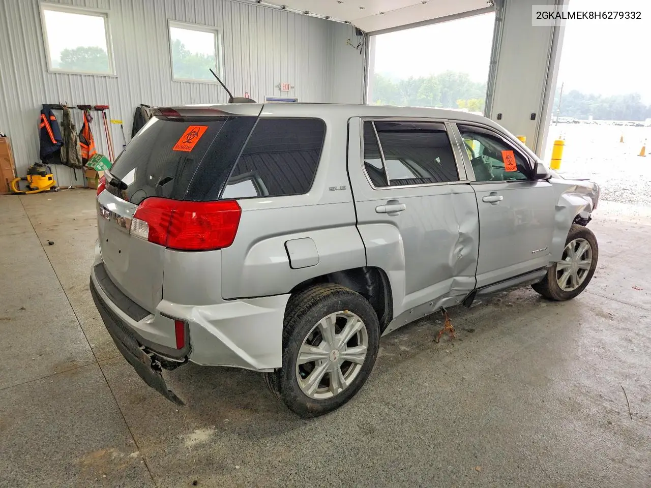2017 GMC Terrain Sle VIN: 2GKALMEK8H6279332 Lot: 61588306