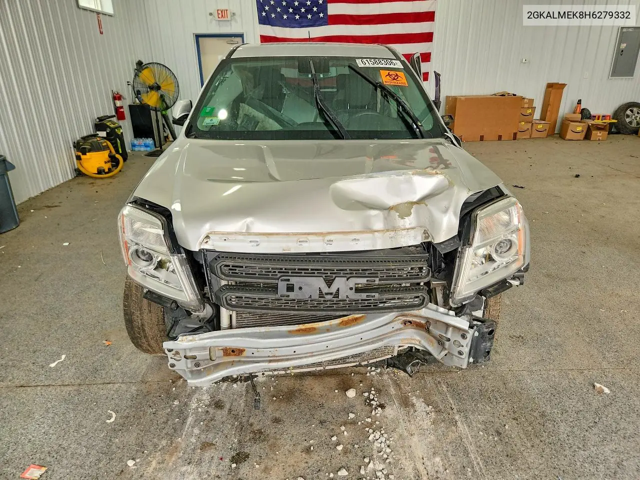 2017 GMC Terrain Sle VIN: 2GKALMEK8H6279332 Lot: 61588306