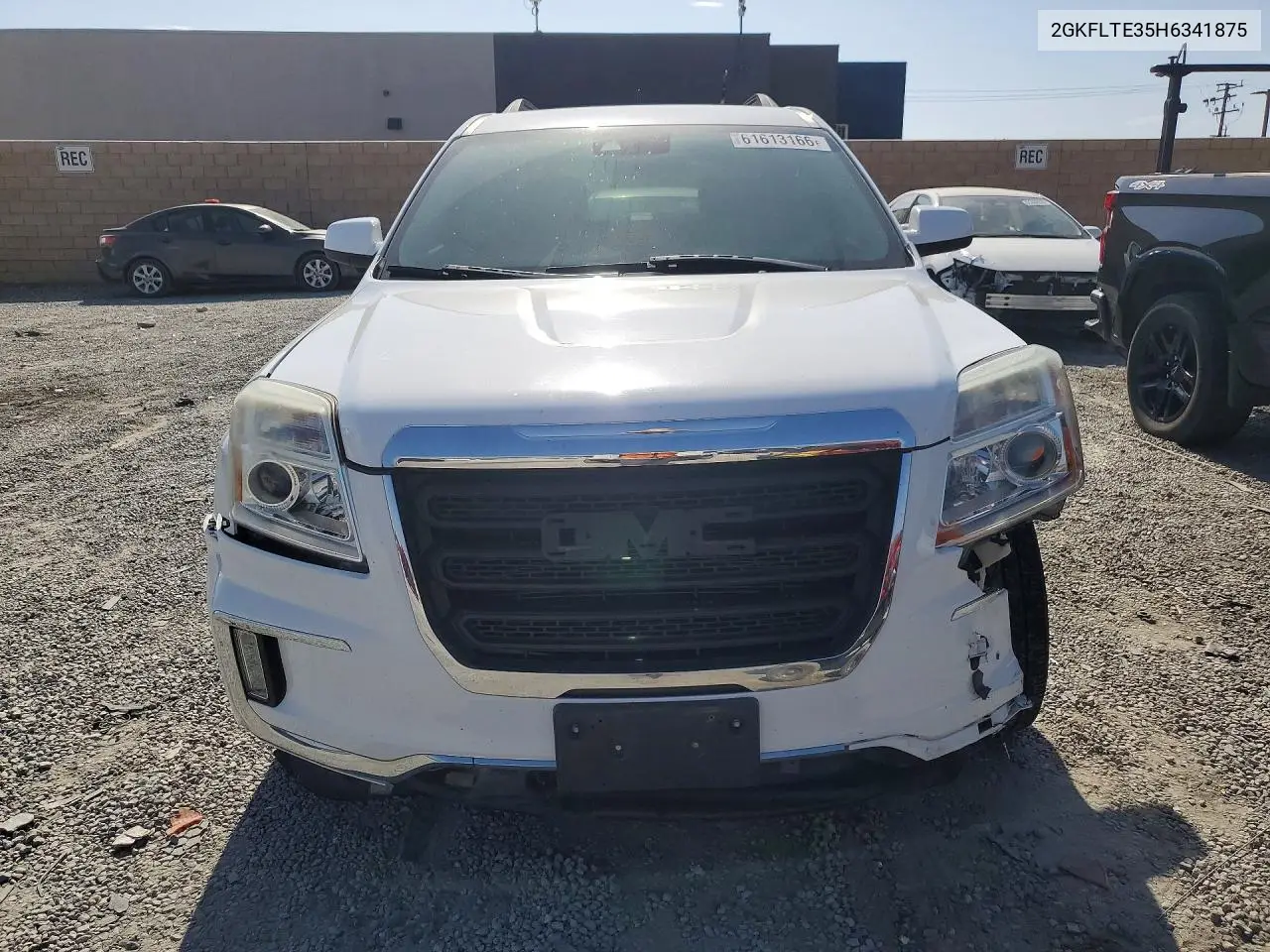 2017 GMC Terrain Sle VIN: 2GKFLTE35H6341875 Lot: 61613166