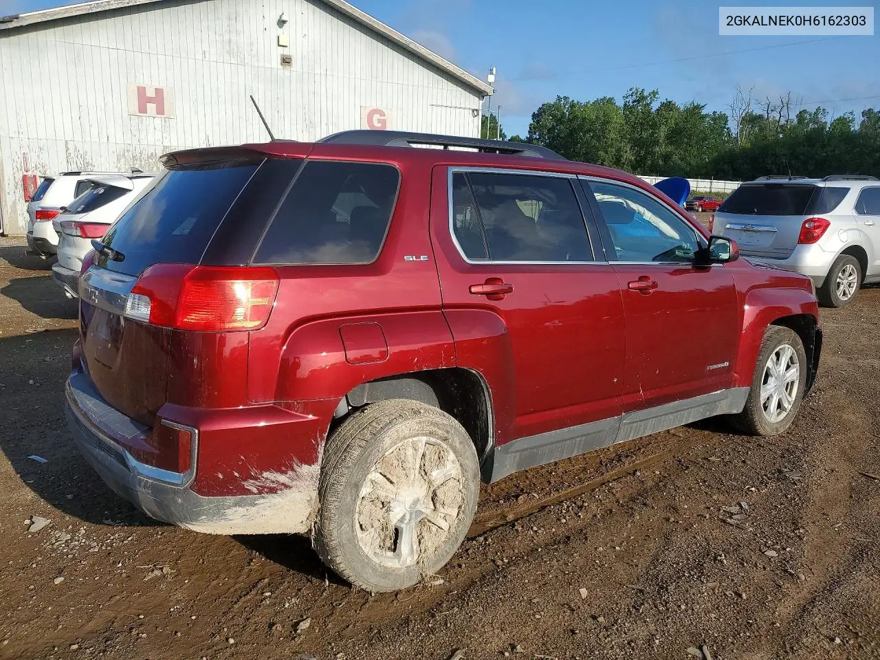2017 GMC Terrain Sle VIN: 2GKALNEK0H6162303 Lot: 62092306