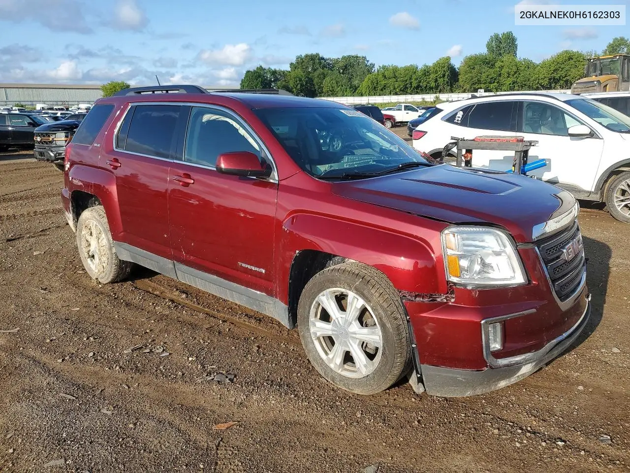 2017 GMC Terrain Sle VIN: 2GKALNEK0H6162303 Lot: 62092306