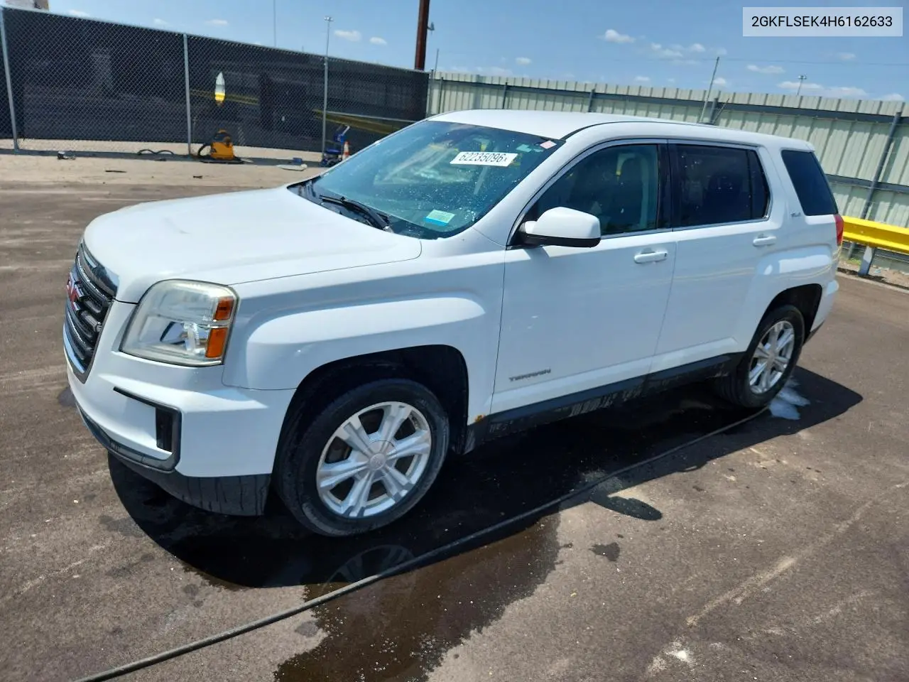2017 GMC Terrain Sle VIN: 2GKFLSEK4H6162633 Lot: 62235096