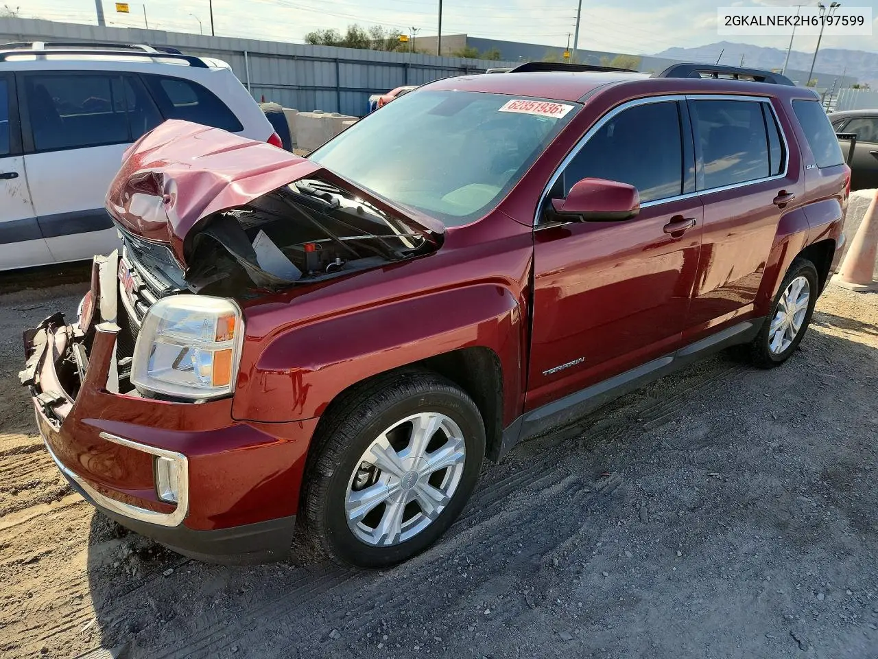 2017 GMC Terrain Sle VIN: 197599 Lot: 62351936