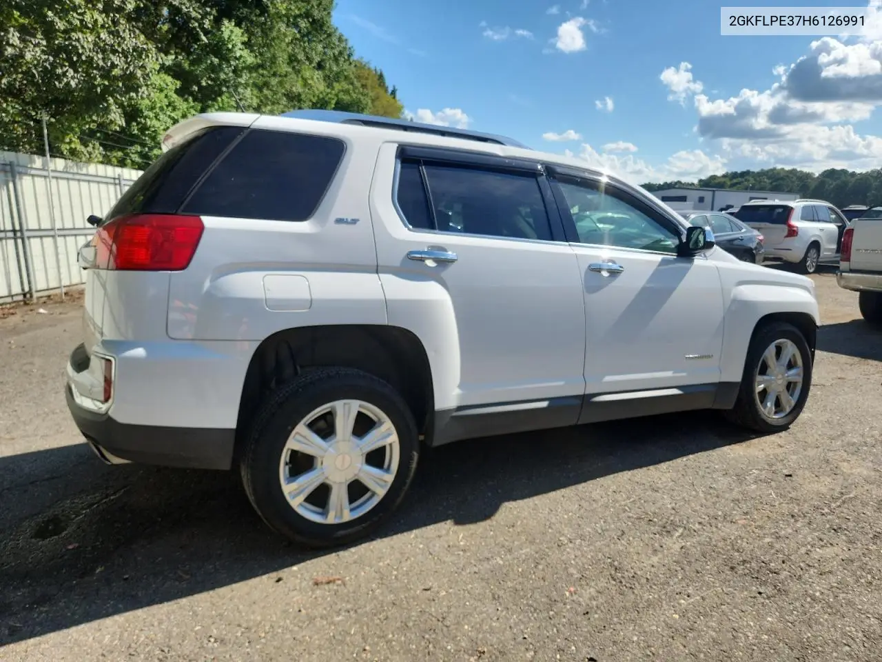 2GKFLPE37H6126991 2017 GMC Terrain Slt