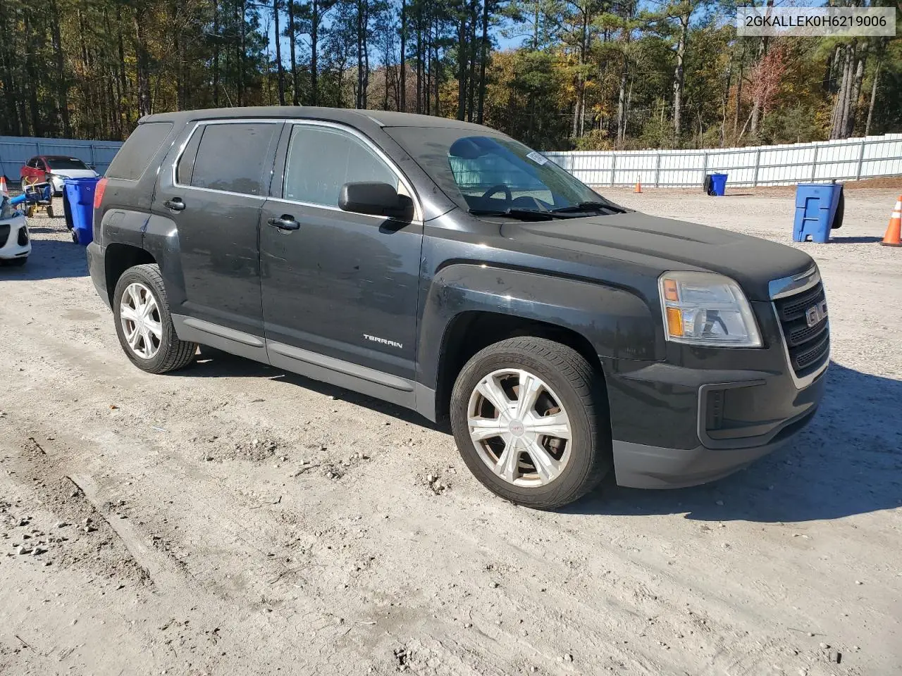 2GKALLEK0H6219006 2017 GMC Terrain Sl