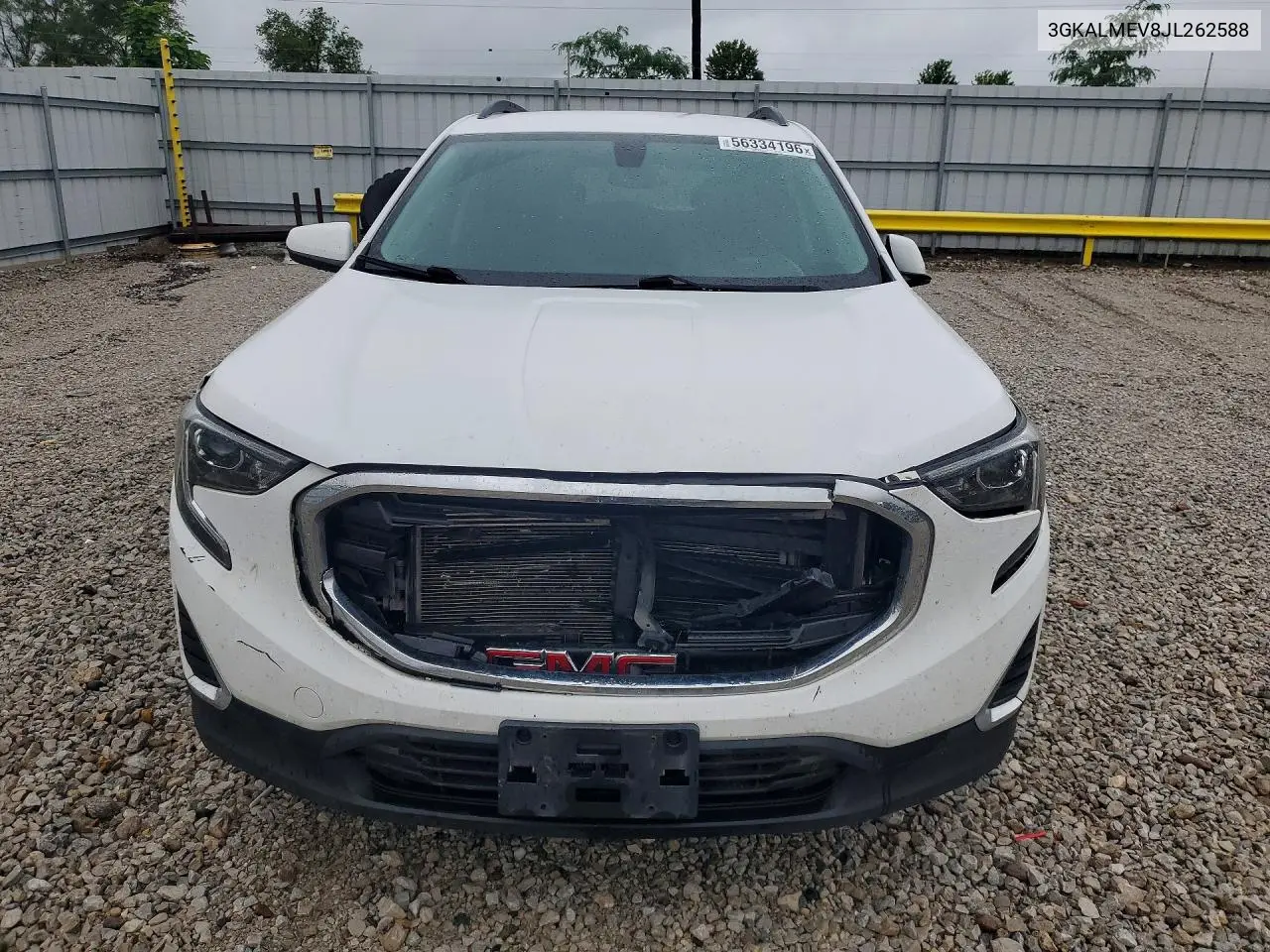 2018 GMC Terrain Sle VIN: 3GKALMEV8JL262588 Lot: 56334196