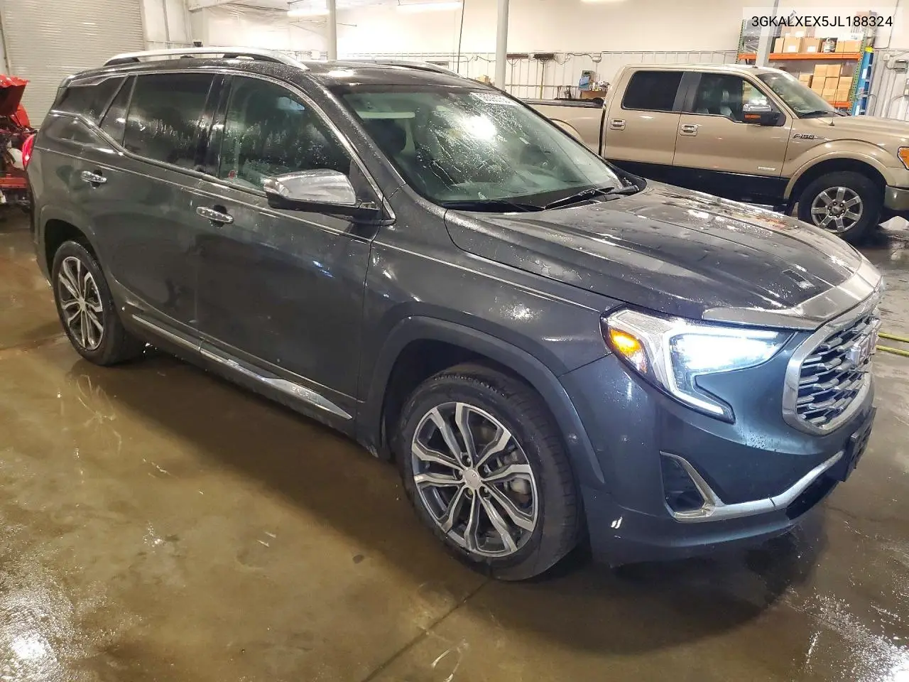 2018 GMC Terrain Denali VIN: 3GKALXEX5JL188324 Lot: 58596756