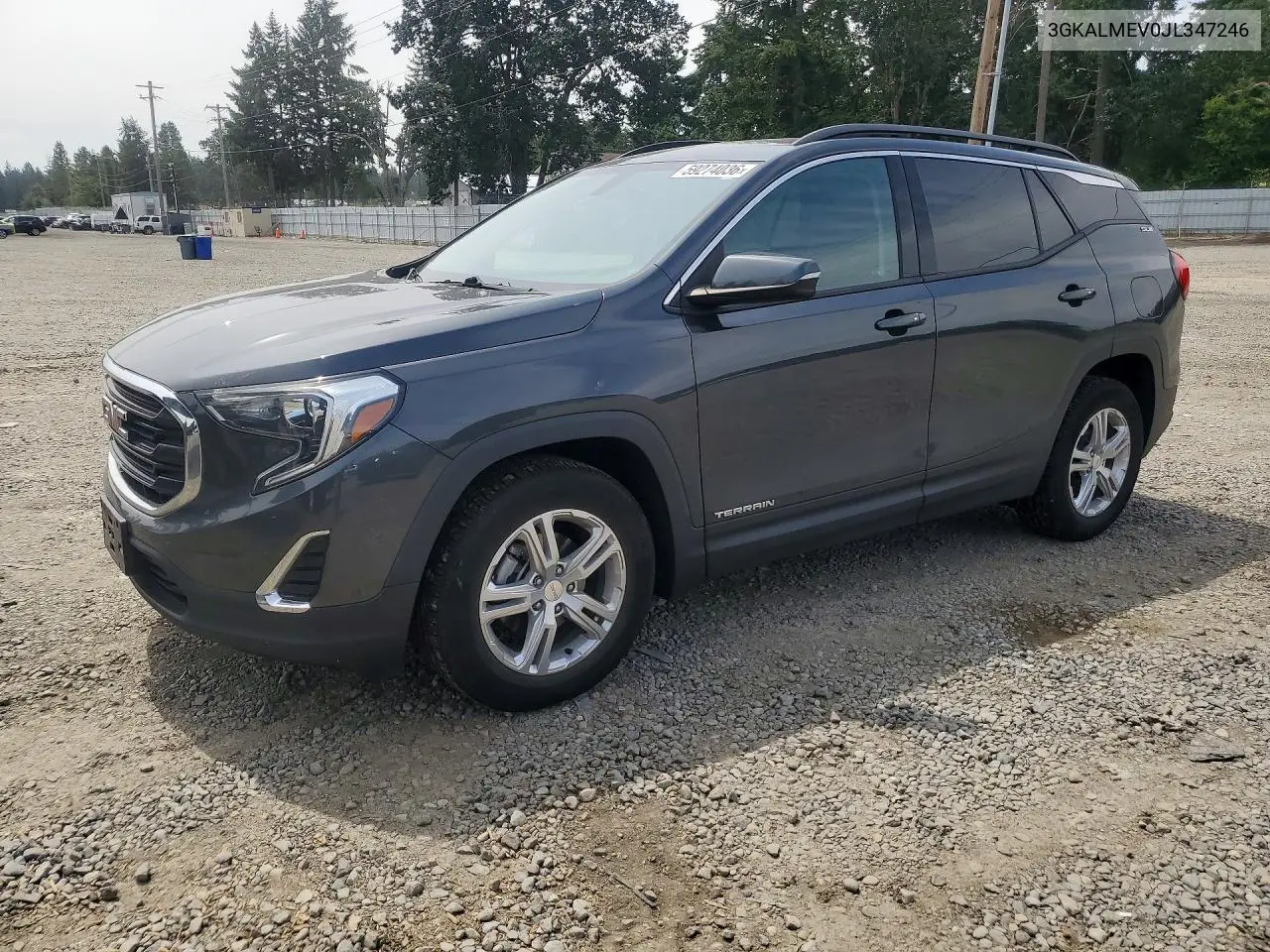 2018 GMC Terrain Sle VIN: 3GKALMEV0JL347246 Lot: 59274036