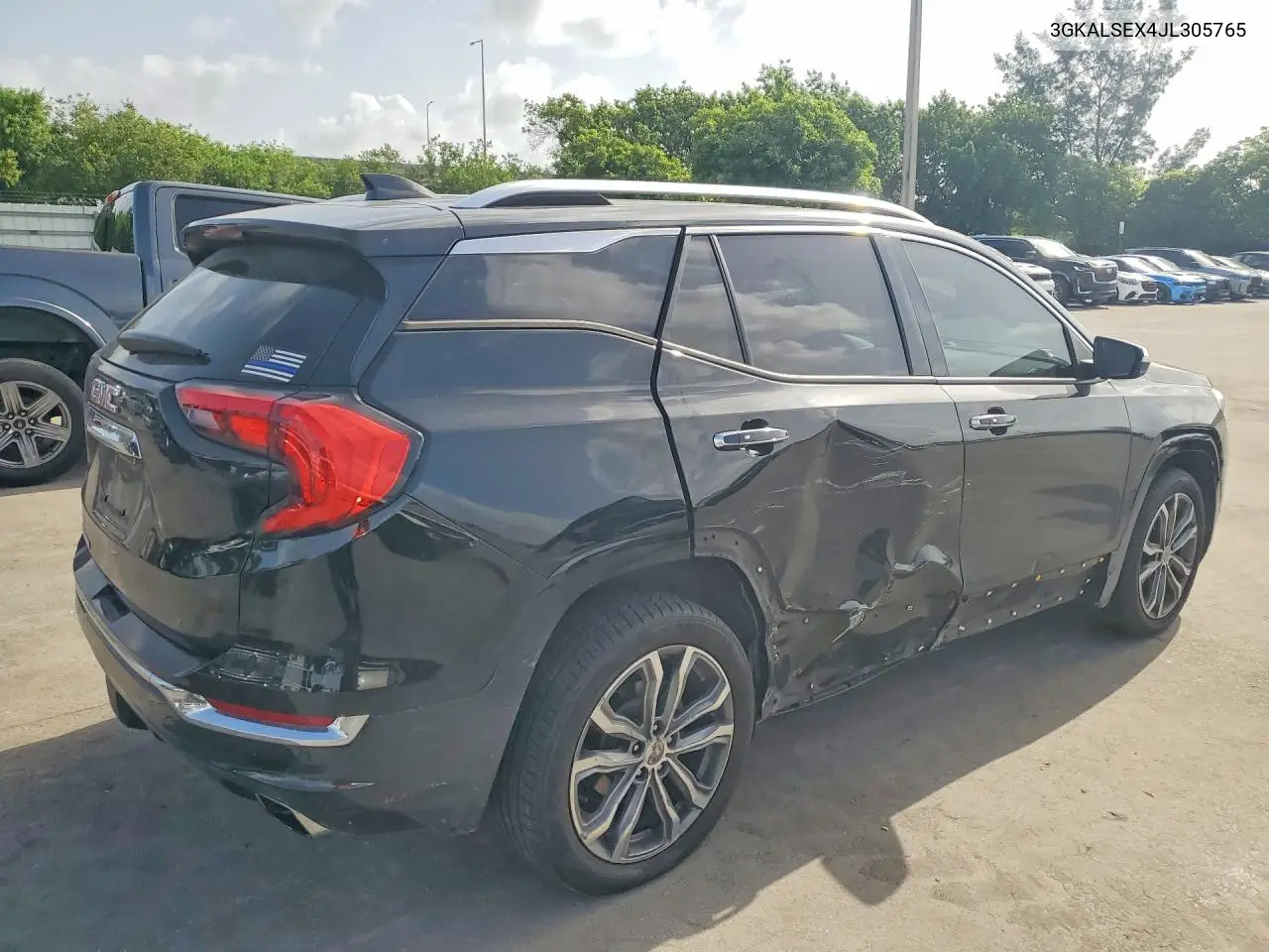2018 GMC Terrain Denali VIN: 3GKALSEX4JL305765 Lot: 59875616