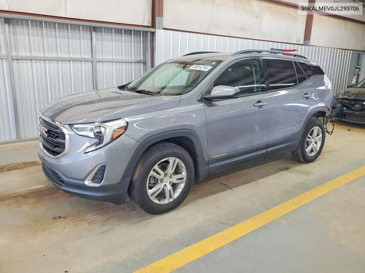 2018 GMC Terrain Sle VIN: 3GKALMEV0JL293706 Lot: 59914216